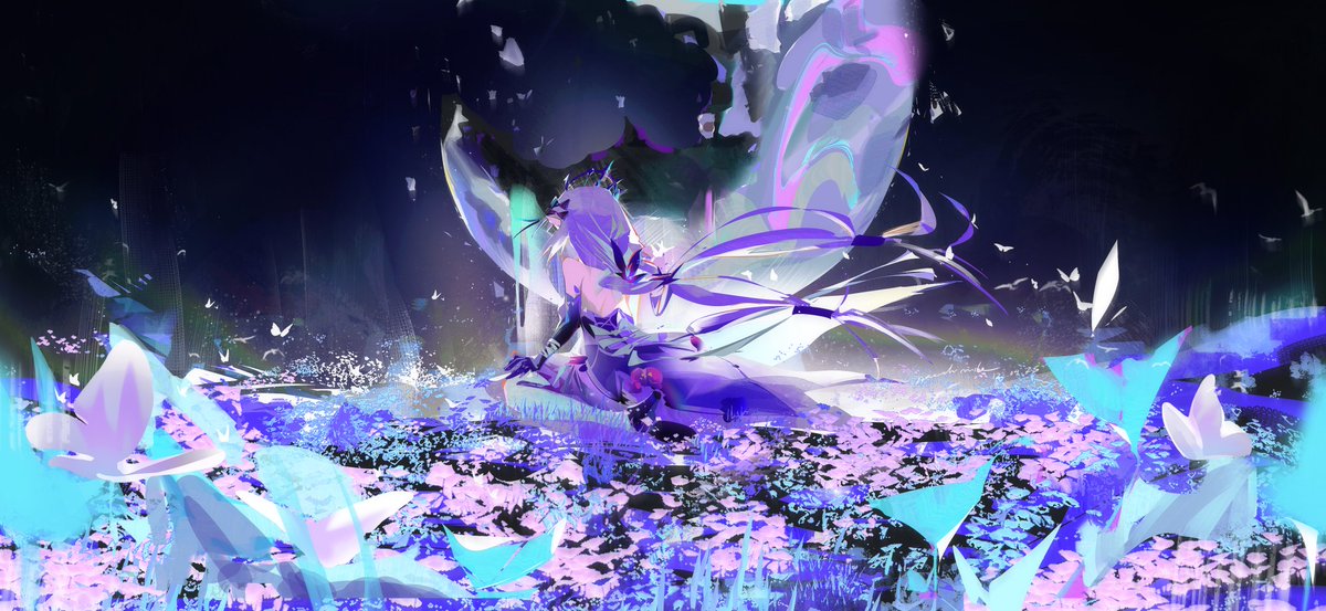 machi_mile00's tweet image. It costs $0.00 to support a 21 year old artist🪻