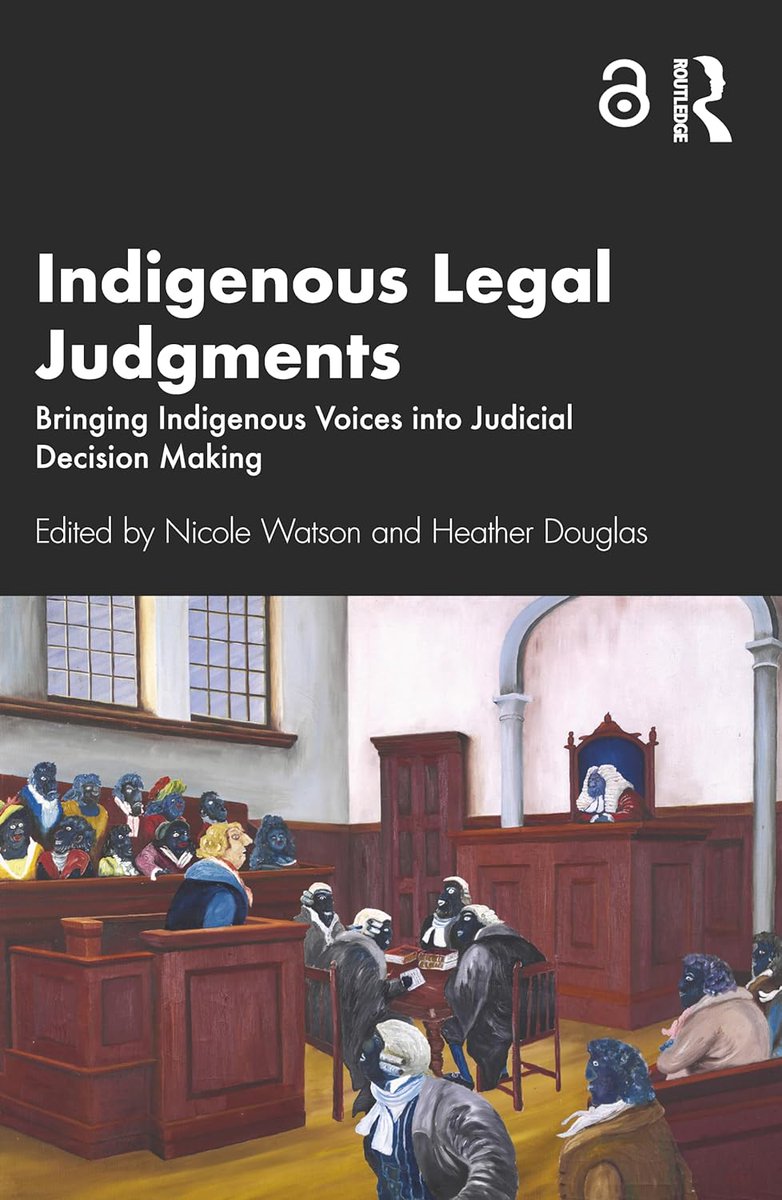 AHSjournal's tweet image. Ben Silverstein reviews 'Indigenous Legal Judgments: Bringing Indigenous Voices into Judicial Decision Making' (eds N.Watson & H.Douglas), and 'Keeping Hold of Justice: Encounters between Law and Colonialism', J.Balint, J.Evans, N.McMillan & M.McMillan
tandfonline.com/doi/full/10.10…