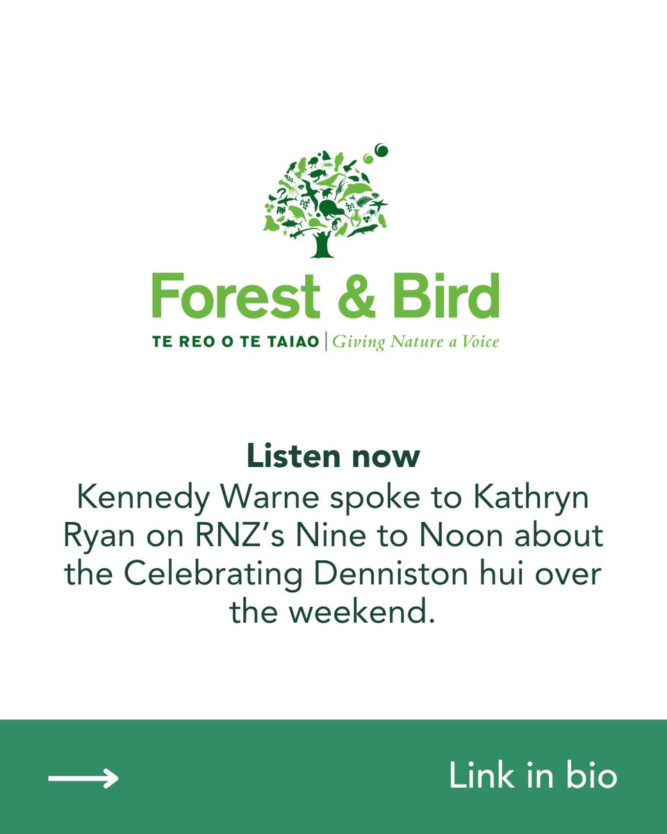 Over the weekend, Forest &amp; Bird gathered members, supporters, and scientists to celebrate the Denniston Plateau on the West Coast – and also prepare to fight to protect this rare and ancient ecosystem from being desecrated by mining ⚒️❌ 

🗣️ Founding editor of New Zealand