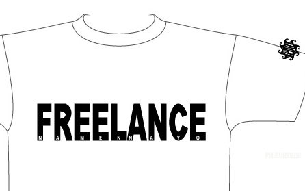 【新商品情報】今週中に入荷決定。正式発売日は後日。
FREELANCE Tシャツ　ホワイト&amp;ブラック　S〜XXL ¥5200- 
フリーランスの文字の中にメッセージ「ナメンナヨ」フリーランスでなければわからない「心の中」を表現してみた。
全てのフリーランスのみんなへ
是非。