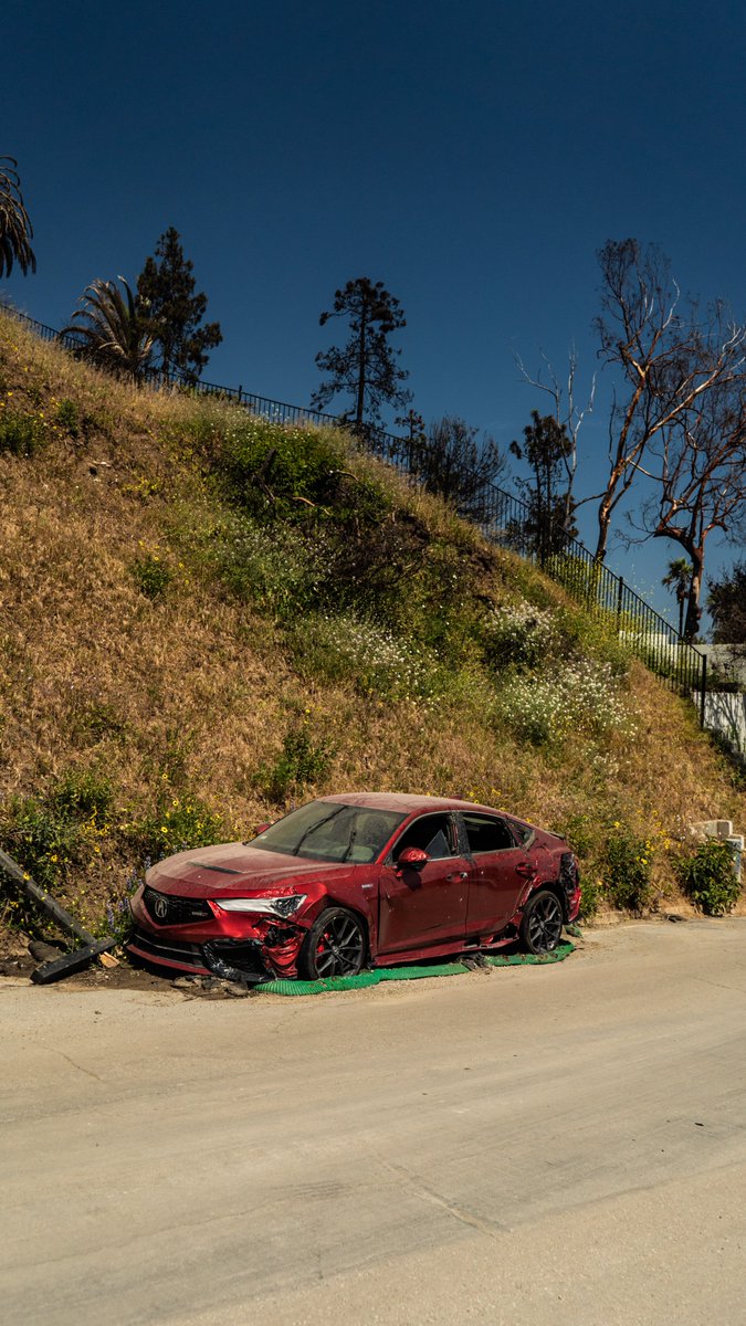Took some pictures of the cars that burned along PCH