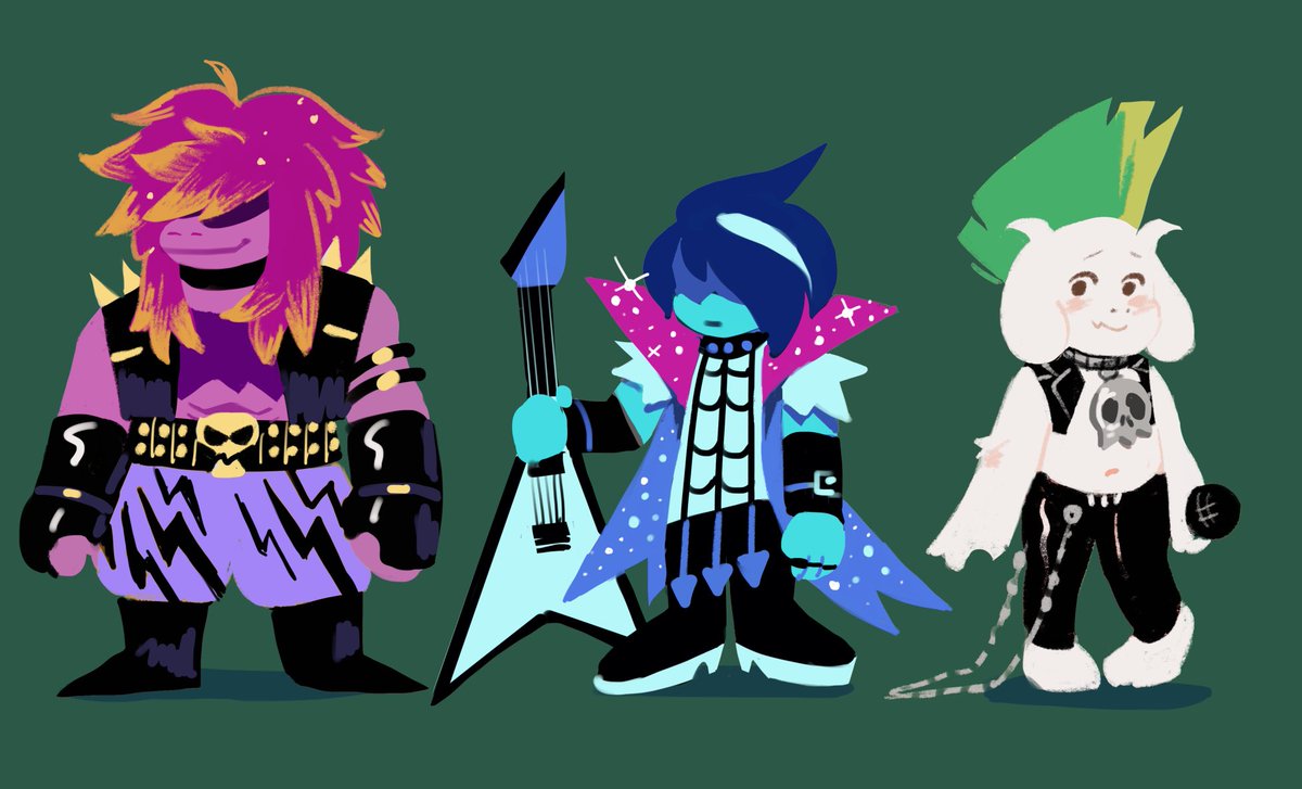 Gigiが描いてくれた、音ゲーのコンセプトアートです。これがゲームに実装されてどうなったかは、『DELTARUNE』Chapter 3で！（Chapter 4といっしょに、6月5日リリースです！）

他には、どんなミニゲームが登場するのでしょうか？