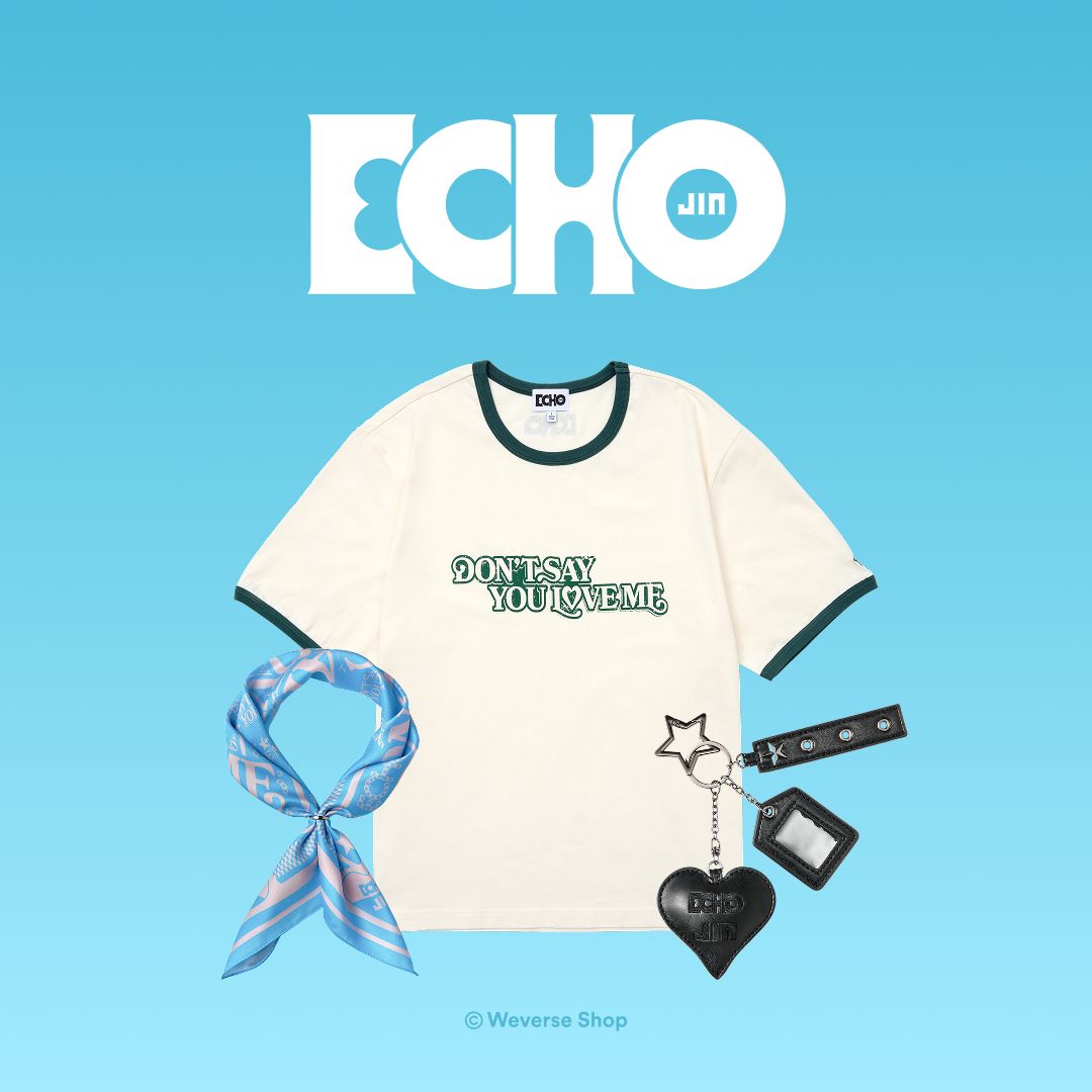 BTS Pre-order Jin (BTS) Second Solo Album 'Echo' Official Merch