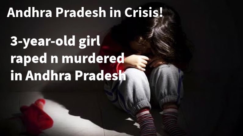 YSJ_21's tweet image. 🚨 Petition: Andhra Pradesh Crisis! 🚨
3-yr-old raped &amp;amp; murdered in Kadapa, It’s been 3 days with no govt response. Demand justice, fast-track trials, &amp;amp; safety measures! Sign &amp;amp; share to urge ! 

@AndhraPradeshCM @APPOLICE100 @NCWIndia to act NOW! #JusticeForKadapaChild #SafeAP…