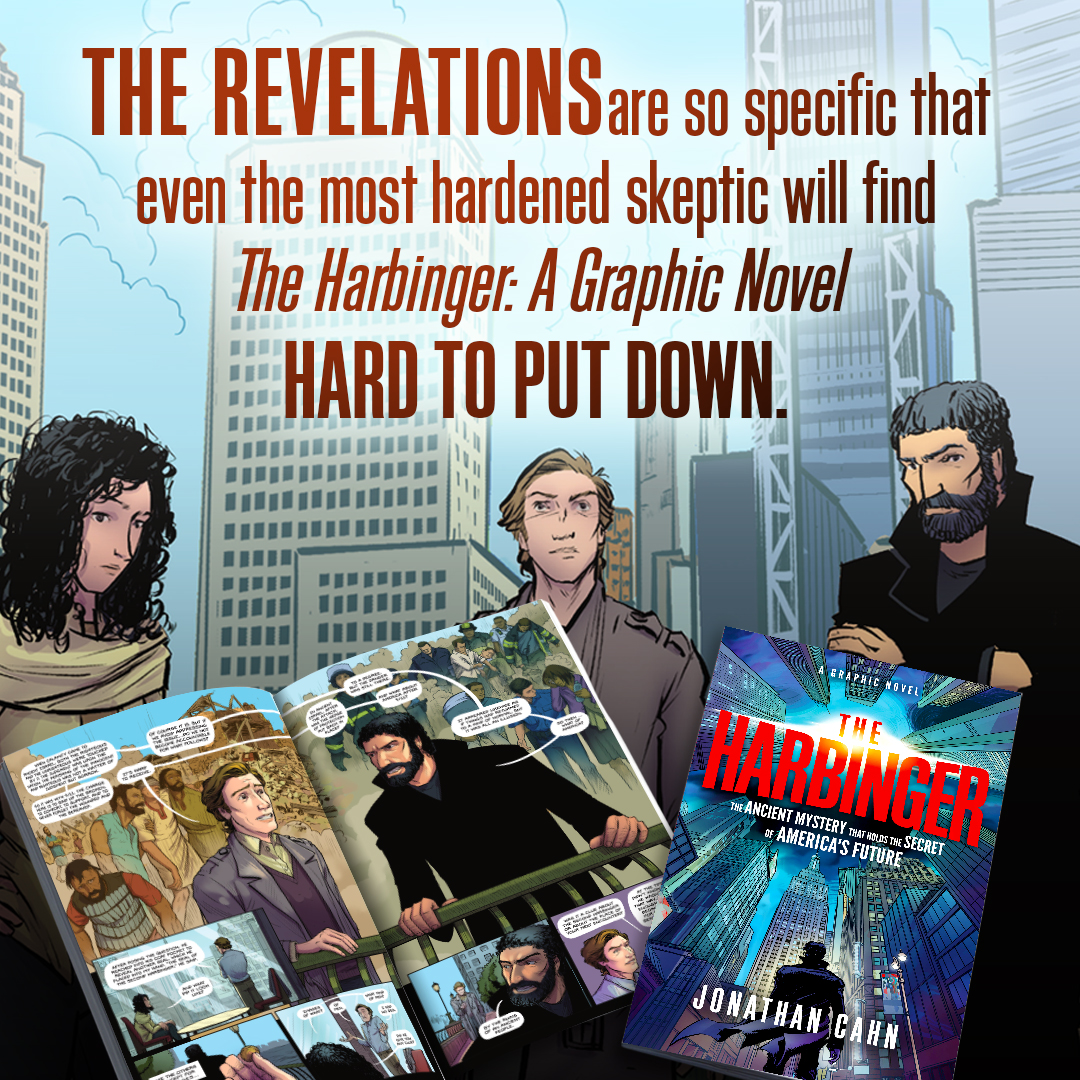 charisma_news's tweet image. A nation at a crossroads. A warning from the past. A call for the future.
"The Harbinger: A Graphic Novel" is a MUST-READ for anyone seeking truth in today’s world.
‼️Pre-Order Now: booksbyjonathancahn.com