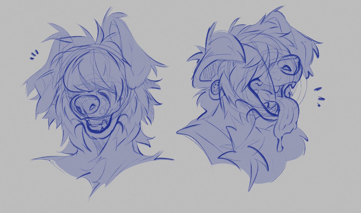 Doodles of <a href="/ItsArkyn/">✨Arkyn✨</a> and Harvey ✨