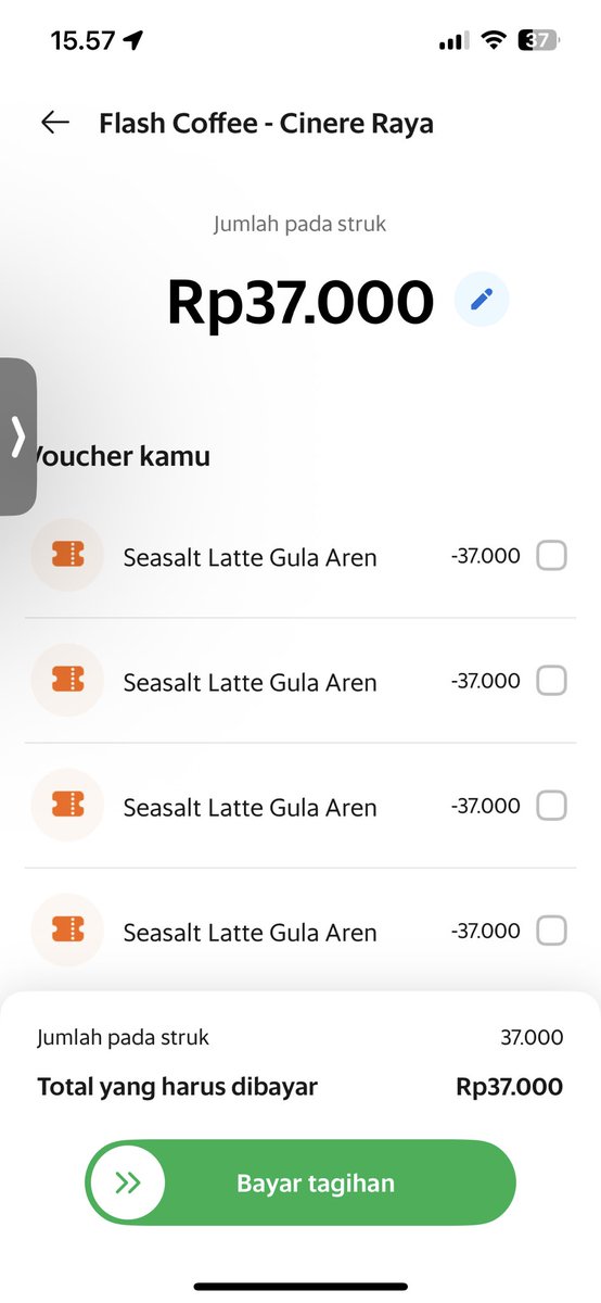 Flash kopi yuk 10k aja cabang jabodetabek

Janji jiwa 3 kopi 12k aja