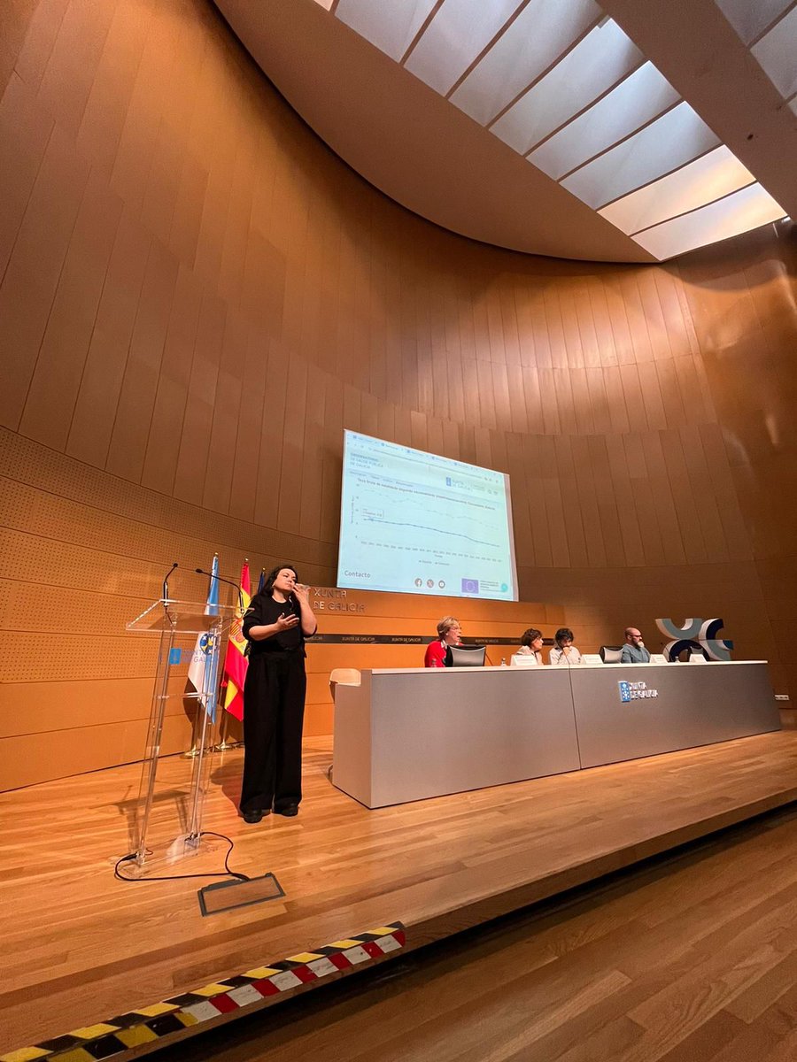 La semana pasada ACOPROS participó en "Observatorio de Saúde Pública de Galicia: Garantindo a transparencia cara a cidadania" en Santiago de Compostela, realizando accesible el evento para personas sordas.  
Mas info: acopros.org/noticia.php?id…
