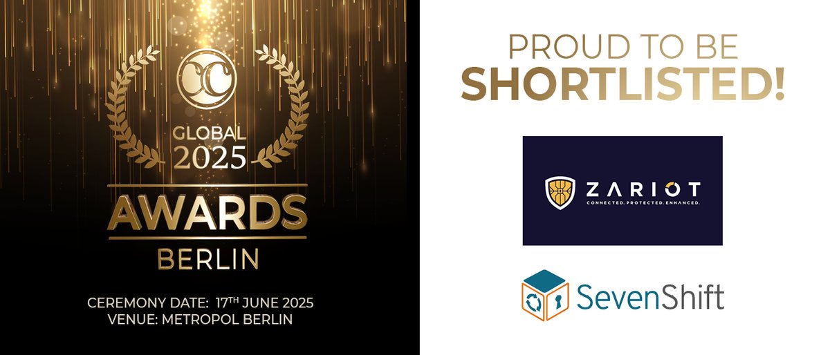 We have been shortlisted, with our partners at bunkai.io and <a href="/SevenShift_de/">SevenShift</a>, for the 9th #CarrierCommunity Global Awards 2025. Congratulations to all the shortlisted companies! 

 #CCGA25 #CCGA #CCGAshortlist #CCglobalawards #GCCMawards