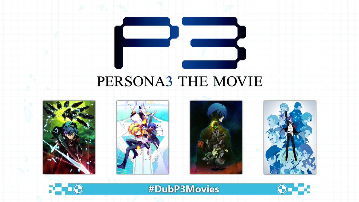 One of the GREATEST voice casts of any ATLUS game combined with absolute cinema is all we need. #DubP3Movies