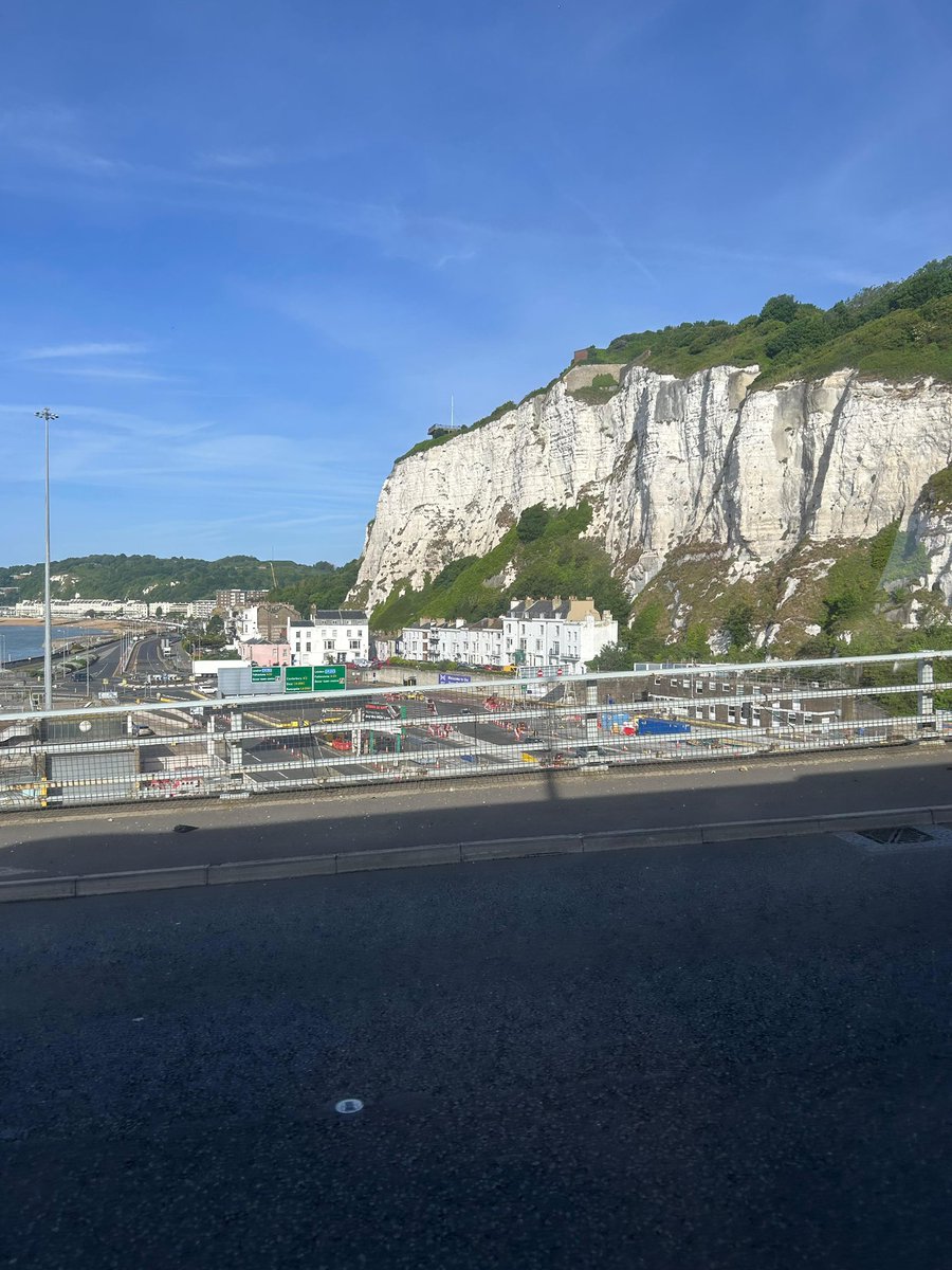 Netherlands trip: Arrived at 
Dover. Safe journey