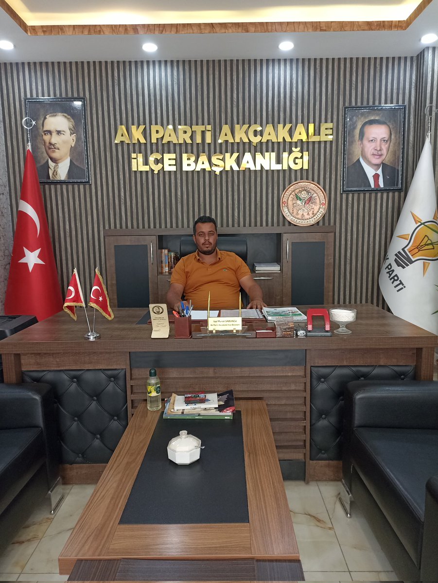 Akçakale’miz  İçin Gönülden Nöbetteyiz.

📌Bugün AK Parti Akçakale İlçe Başkanlığımızda Nöbetçi Başkanımız Abdurrezak Tanış görev başında.

✏️Miletimize katkı sunabilmek için biz buradayız.Kapımız da, gönlümüz de hemşehrilerimize açık.

#AkAkcakale #AkParti #İsaSabuncu