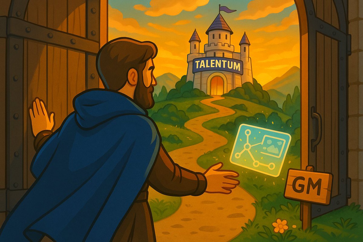 AhmetovR92's tweet image. GM, warriors of Talentum ⚔️
New day, new quests !
Whether you're climbing leaderboards or posting memes on @naddotfun — keep going.
The gates of the castle are always open to the bold.
#GM #Talentum #Web3