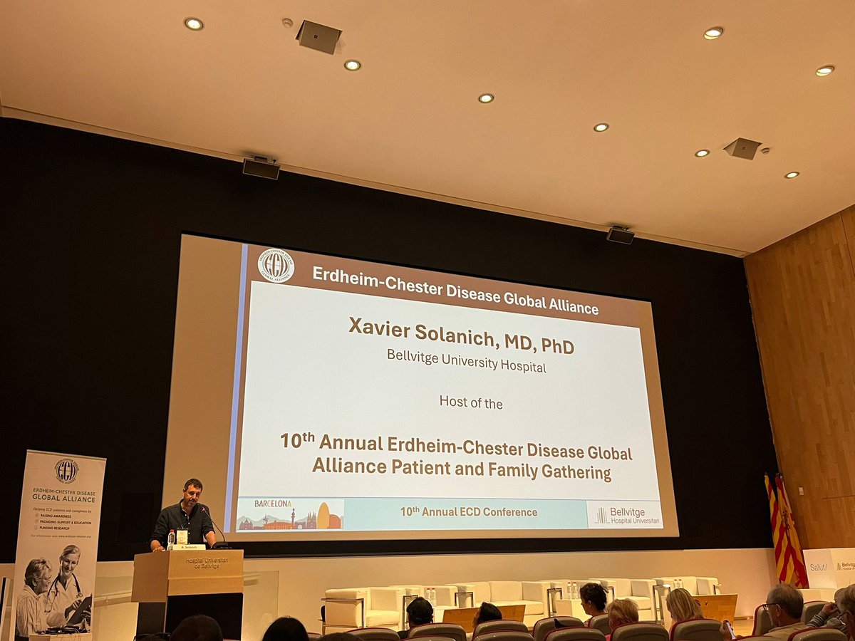 It is an honor to host the 10th Annual Meeting of the <a href="/ECDGA/">ECD Global Alliance</a> <a href="/hbellvitge/">Hospital Universitari Bellvitge | HUB</a> #raredisease #histyocitosis #ErdheimChester