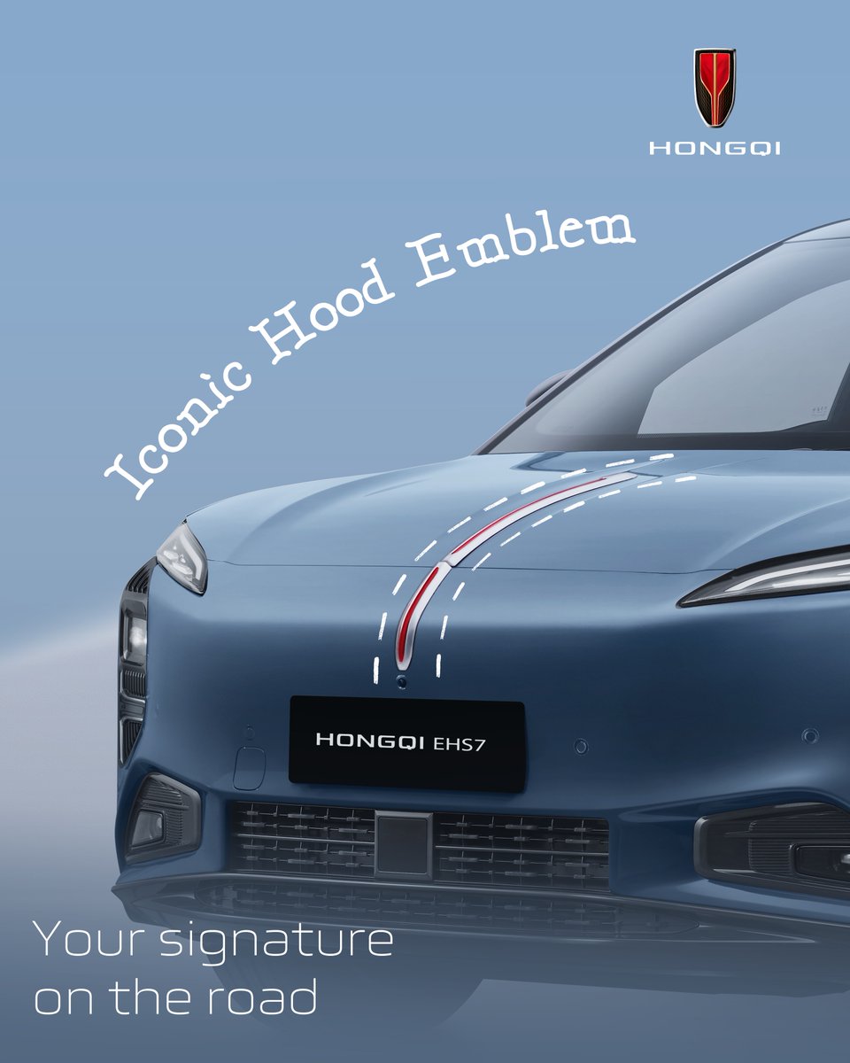 #HONGQI #EHS7 stands out boldly.
With the iconic hood emblem leading the way, every drive becomes a declaration of who you are — confident, refined, unmistakably unique.

Drop your one-line slogan in the comments!

#HONGQI #TheLuxury #FinesseAsAlways
