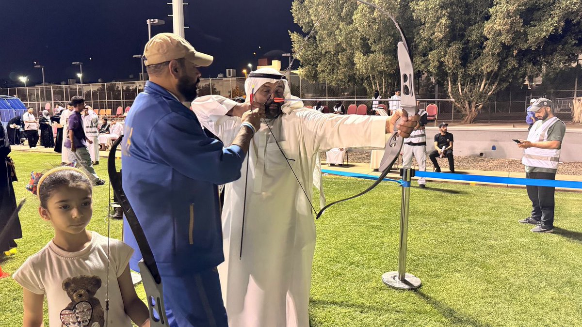 فعاليات رياضة السهام tweet media