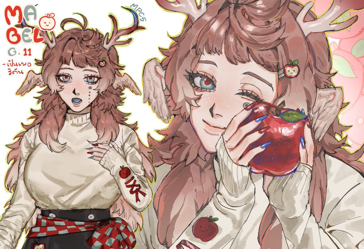 MABEL🍎(งานรุม💔) tweet media