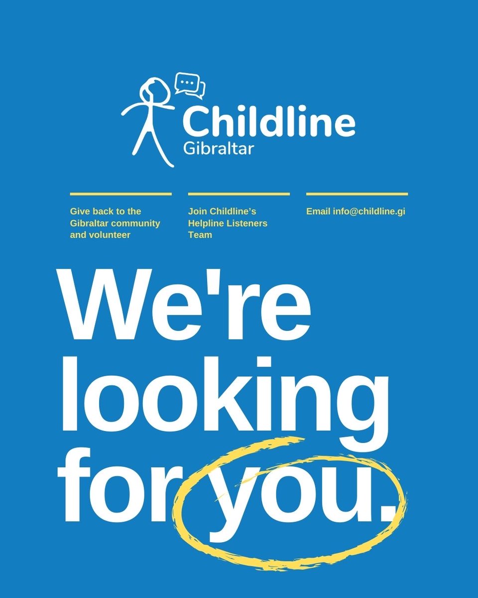 📣Do you want to be support children and young people when they need someone like you, with time to listen?
👉Join Childline as a Helpline Listener
sway.cloud.microsoft/iqVRUvBPk6EbRc…

#Gibraltar #ChildrensMentalHealth #MentalHealthAwarenessWeek #Helpline #Volunteer #Support #Wellbeing