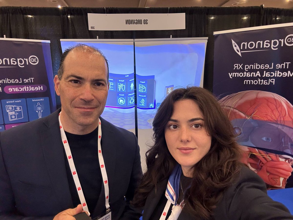 The 3D Organon team had an incredible time at the prestigious #HAPS2025 Conference in Pittsburgh, Pennsylvania!

The event was packed with unforgettable moments and inspiring conversations with brilliant minds in medical education!

#MedicalEducation #AnatomyEducation #MedicalXR