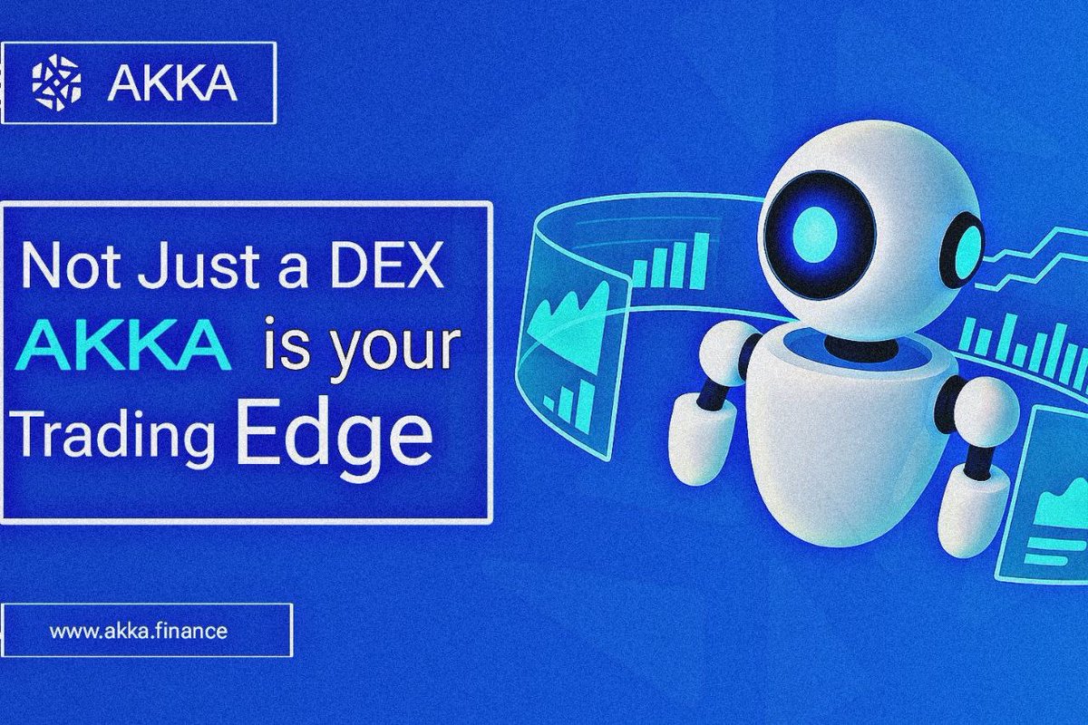 AKKA isn’t just a DEX , it’s your AI-powered trading sidekick.

With smart routing, split trades, and deep cross-chain liquidity, it’s the edge every pro wishes they had.

#Akka #SmarterTrading