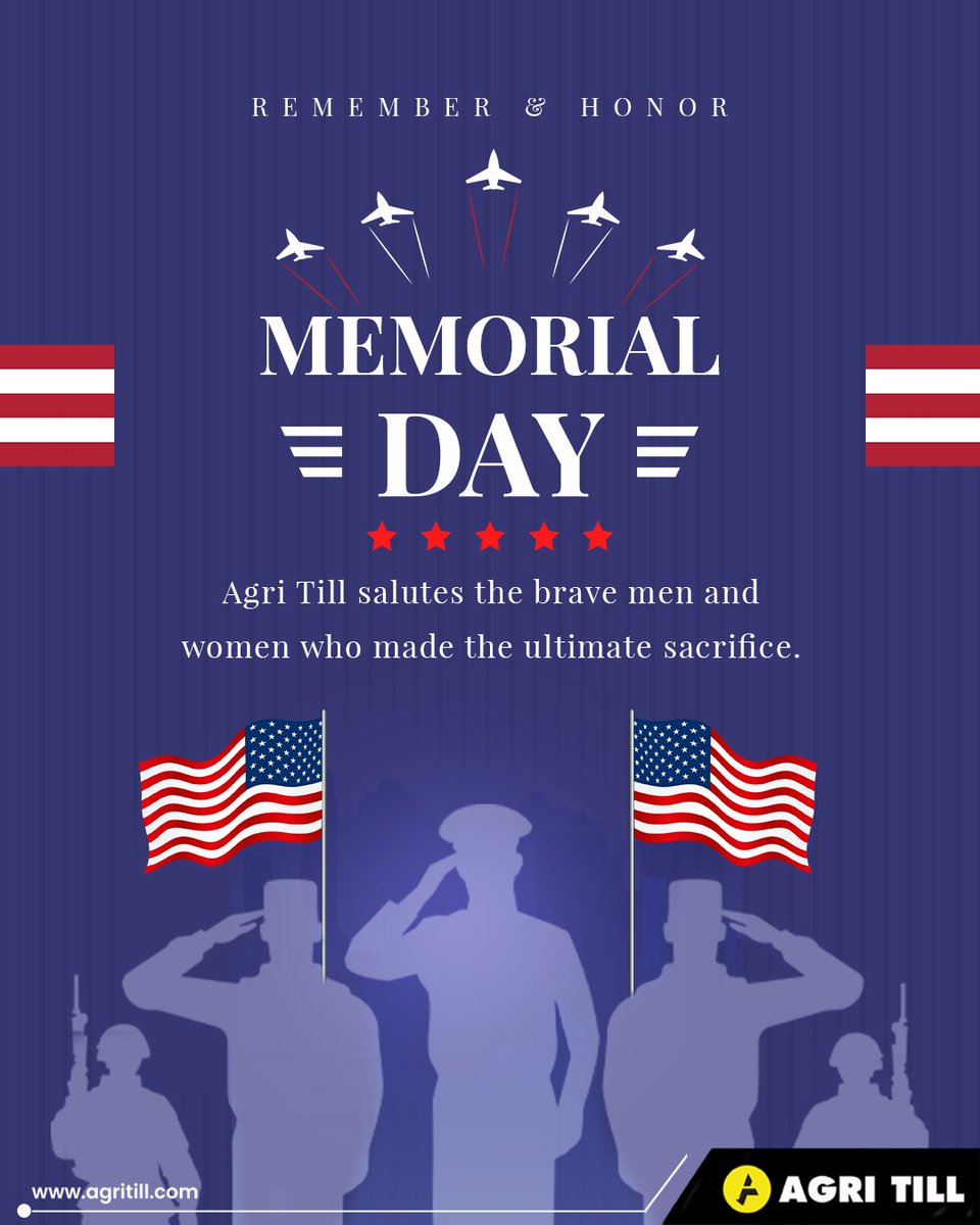 TillAgri's tweet photo. Remembering these heroes, today and always 🇺🇸  
#MemorialDay2025 

#agritill #memorialdayweekend #memorialdayweekend #usa #usfarmer #growers #agriculture #farming #farming #soldier https://t.co/1isNyTYLXm