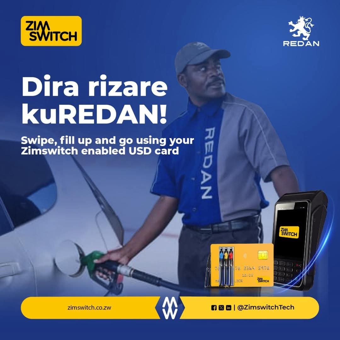 Don't let an empty tank ruin your day! Dira rizare ku REDAN neZimswitch card rako!🔥
#Redan
#ZimSwitch