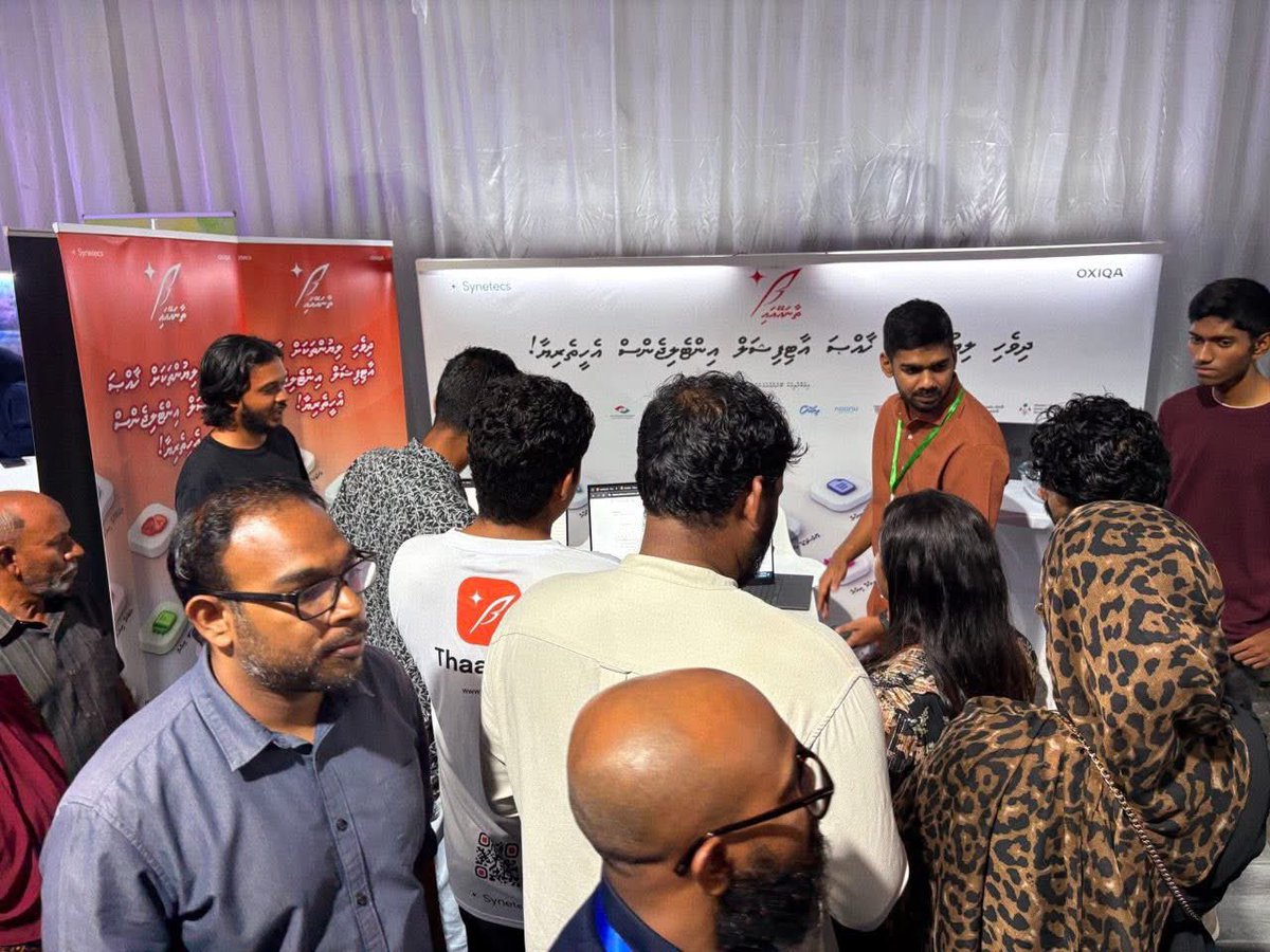 thaana_ai's tweet image. ⚡ AI meets Dhivehi at @mv_expo . Experience instant Thaana transcription, smart content creation & seamless digital workflows with Thaana ai - The smartest way to work in our language!
#MaldivesExpo2025 #Synetecs #ThaanaAi