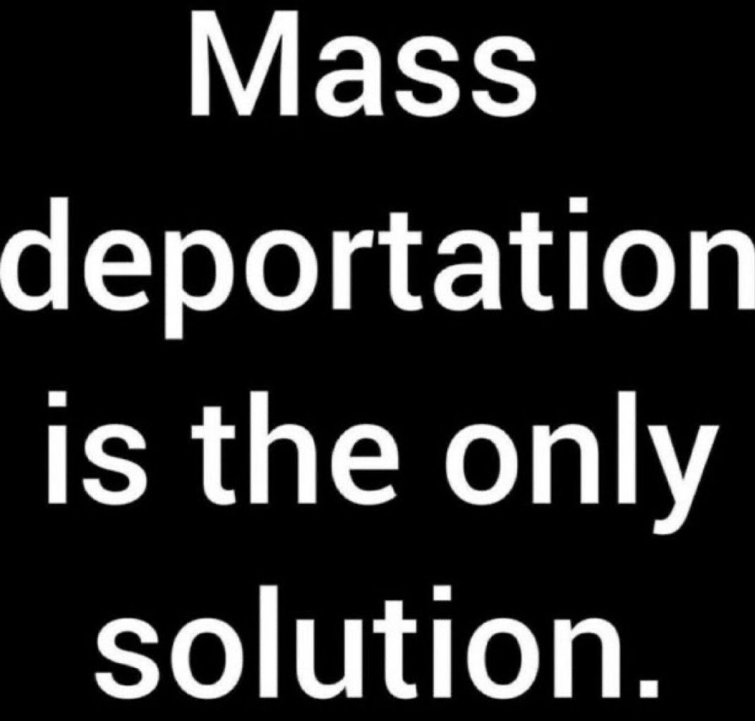 Remigration for our survival.