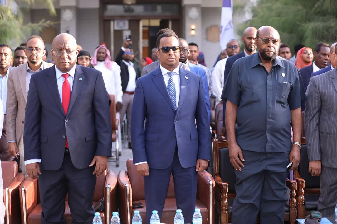 I had the honour of joining the commemoration of Africa Day alongside the Minister of Foreign Affairs and International Cooperation, H.E. <a href="/AbdisalamDhaay/">Abdisalam Ali</a>, the Minister of Information and Tourism, the Permanent Secretary of the Ministry of Foreign Affairs, and other distinguished