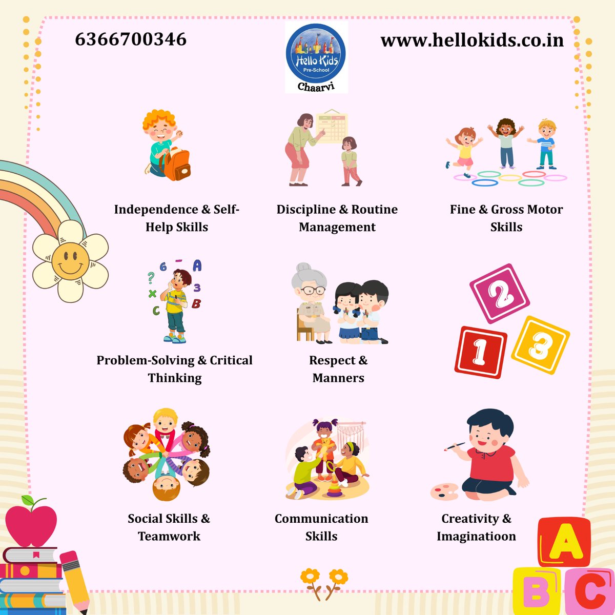 HKChaarvi's tweet photo. Admissions Open for 2025-26!
Where curiosity blooms and little minds shine ✨
A joyful start to lifelong learning 🧸📖
Schedule your tour today – let’s grow together! 🌱
.
.
.
#AdmissionsOpen #PreschoolVibes #LittleLearners #EnrollNow #PreschoolLife #EarlyLearning #KidsEducation https://t.co/ZdAdhh6fjH