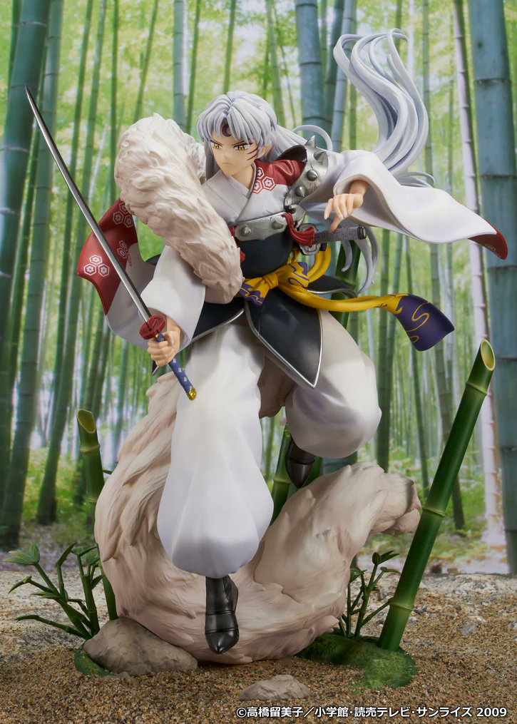 犬夜叉』より、#殺生丸 がスケールフィギュアとなって登場🤍 躍動感
