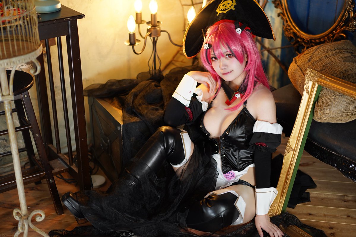 ※コスプレ
　
マスト　/  勝利の女神　NIKKE

☠️ロマンチック・メイド💞　

#NIKKEcosplay #NIKKE 
#紫咲写真館