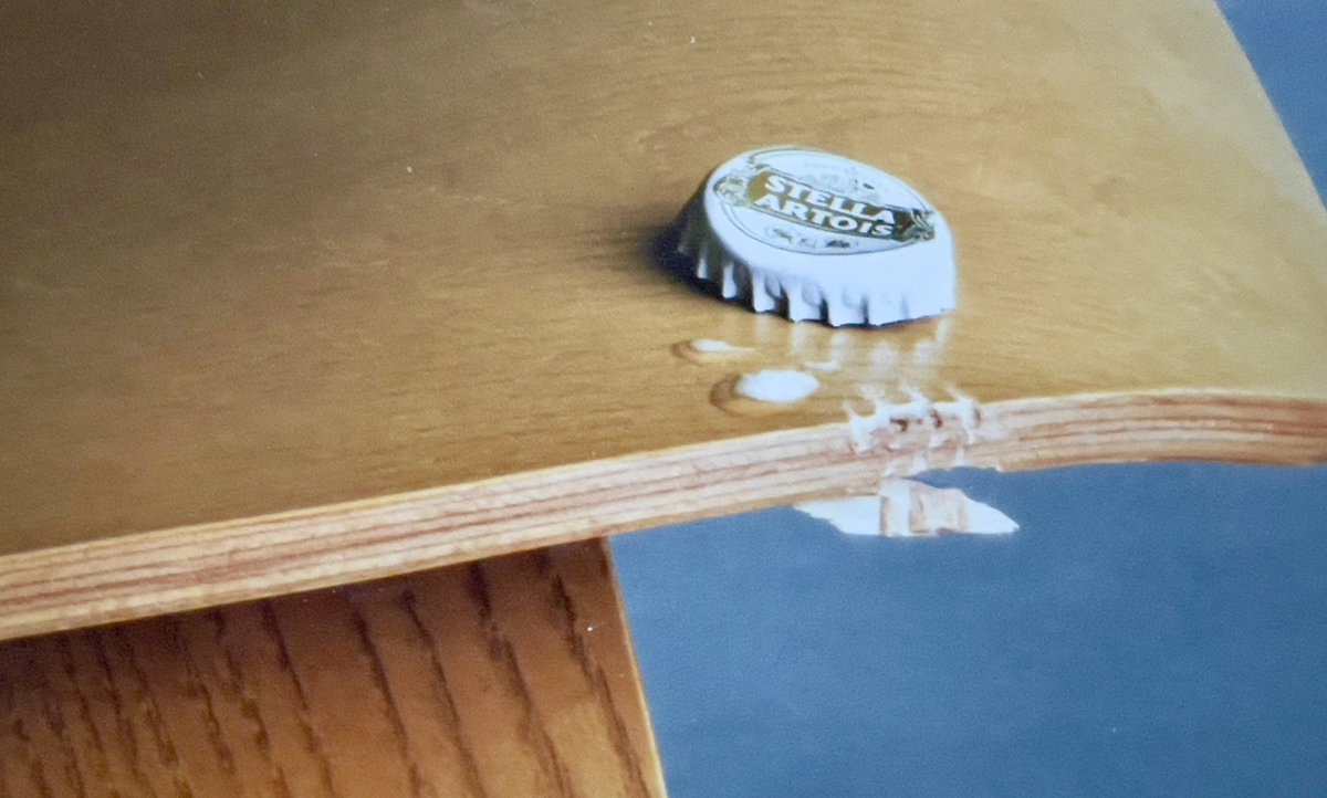 One of the best advertising campaigns? @stellar’s ‘reassuringly expensive’ of 2000ish - using design icons…Charles &amp; Ray Eames’ plywood chair, a lambertta, Ferrari…..found this poster in my papers.