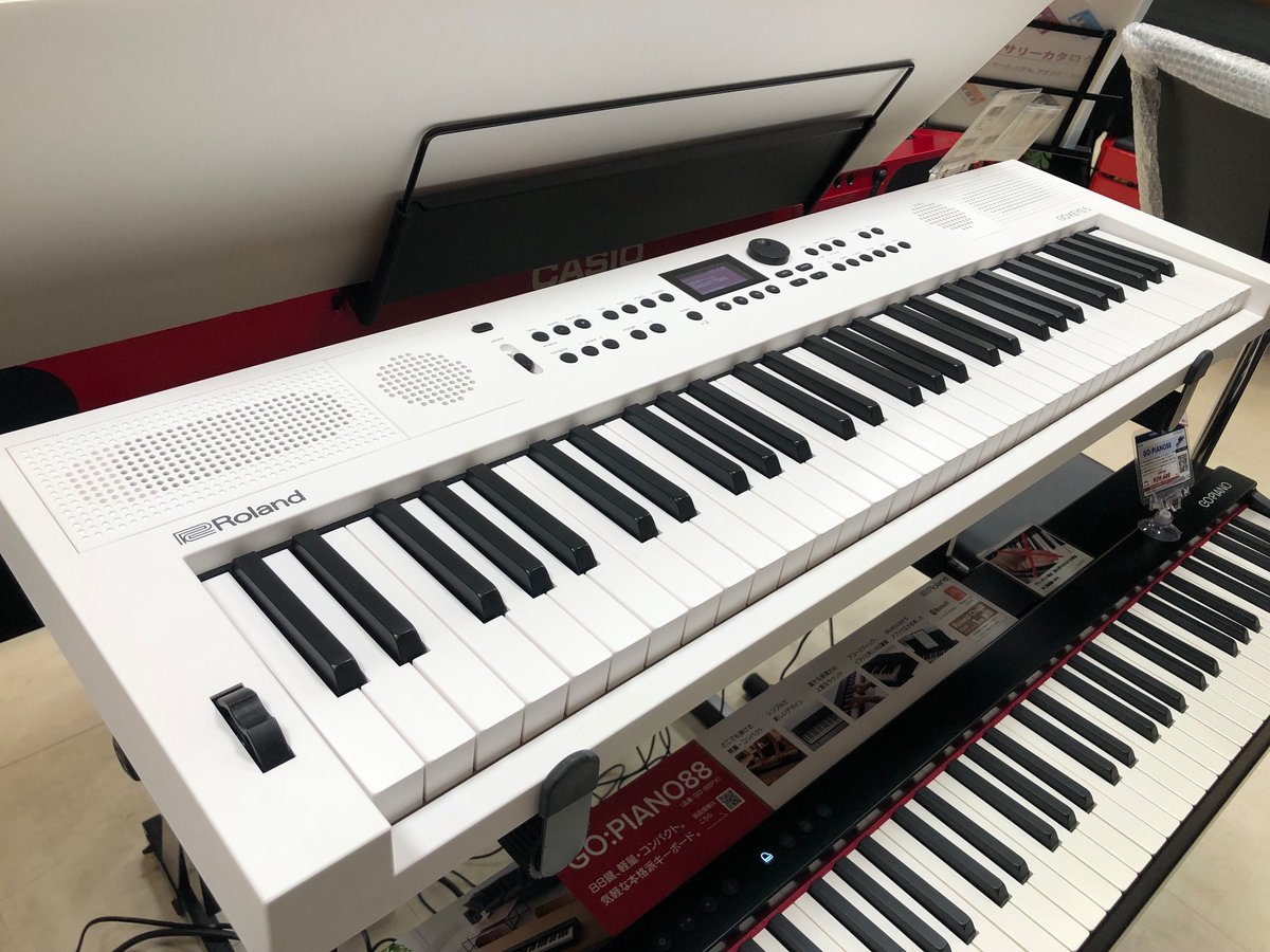 お持ち帰り可能商品】 多機能ポータブル電子ピアノ #Roland「GO:Keys-5 