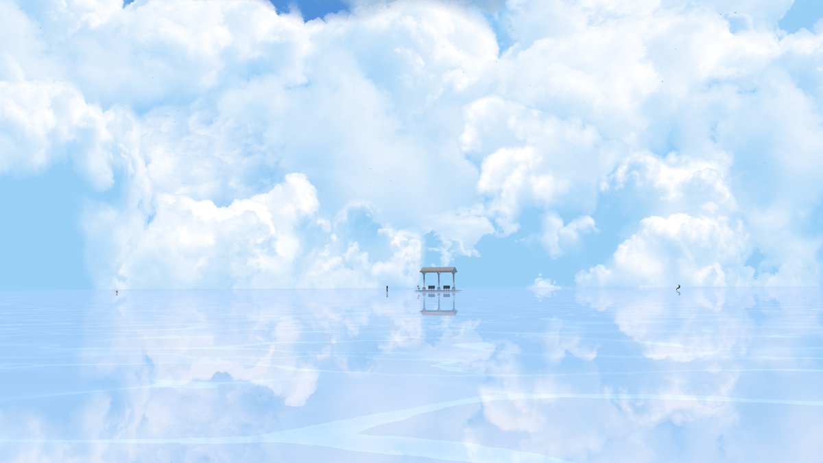 昨日
推しと話すフレを見守る私たち
私も遊びに来てくださったあきらさんと写真撮らせてもらった
キレイなワールド