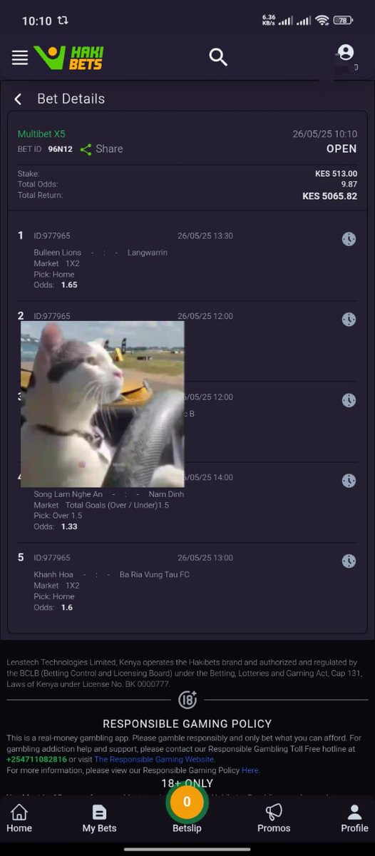 A MUST WIN BANGER HERE JUST PLAY WITH HUGE AMOUNTS🔥🔥📌

bit.ly/3RtS9uY

REGISTER THERE AND DEPOSIT KES 1000 ONLY THEN STAKE WELL..A MUST WIN🔥🔥☺️

hakibets.com/share-bets/379…

BOOKING CODE 🔥09O64015