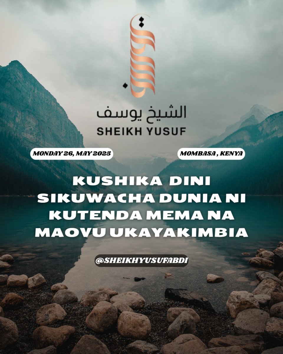 SheikhYusufAbdi (@yusufabdi78) on Twitter photo 