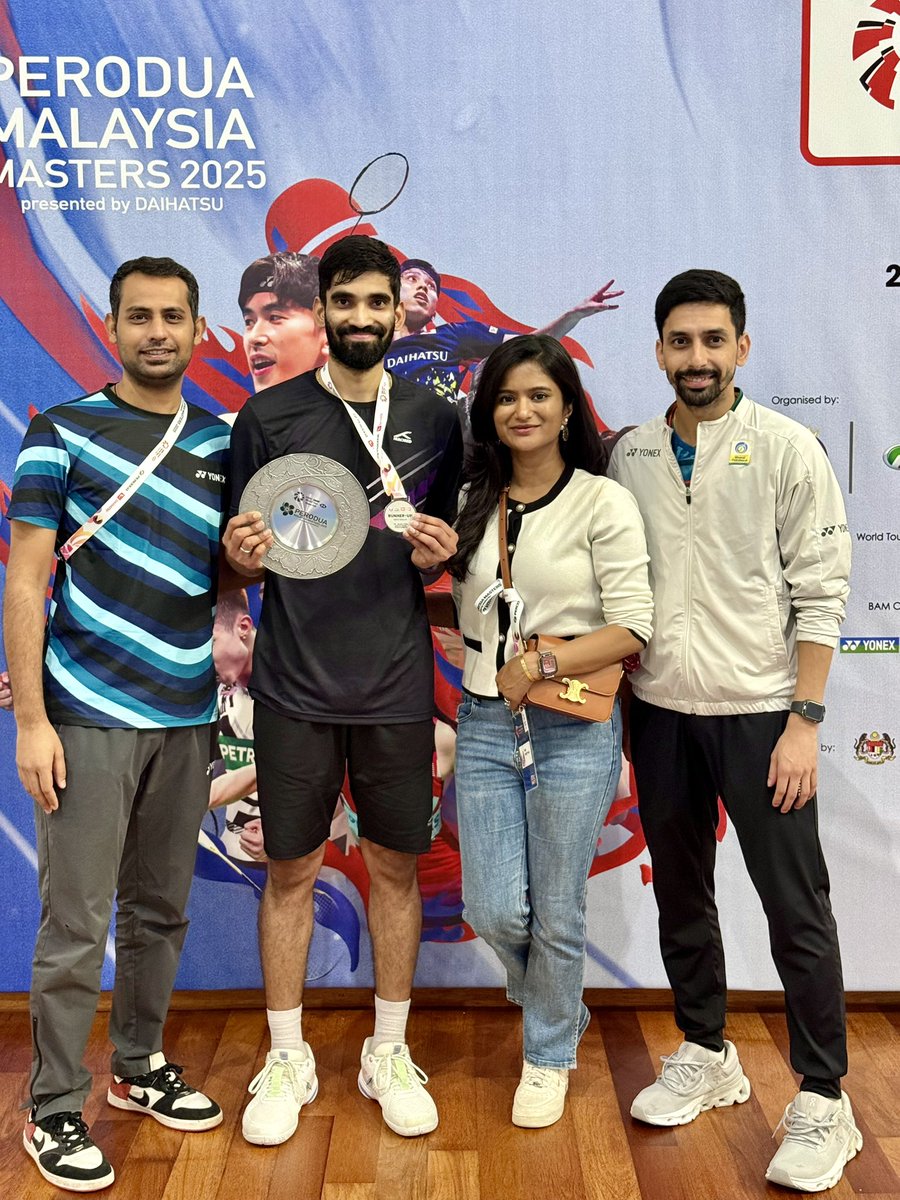 SILVER it is! Reaching the finals of a Super 500 after such a long gap has been an emotional and rewarding journey. It’s been filled with challenges, growth, and quiet perseverance. None of this would have been possible without the unwavering support, guidance, and belief of my