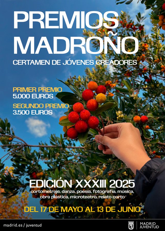 Valores de solidaridad, empatía y compromiso social como temática inspiradora... 💡 
«Certamen jóvenes creadores. Premios Madroño» de <a href="/MadridJuventud/">Madrid Juventud</a> 👉 bit.ly/3OiSErk 
#Juventud