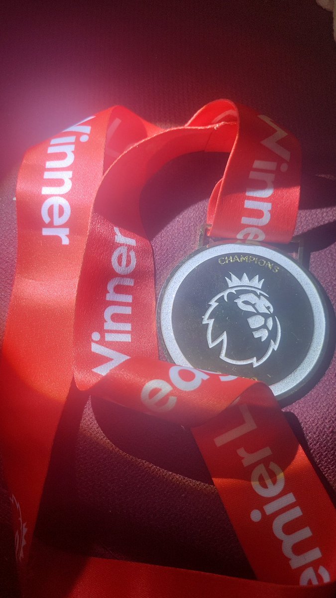 TheKnile's tweet photo. @EvaElfie Arsenal were the vest losers, Arteta deserves a parade!!
I'm sure AFC will be top 3/4 again next season. Hopefully LFC can get some more gold medals and trophies... 
Best of luck and thanks for the DM you will send me tomorrow.  YNWA https://t.co/cAD14E6FMg
