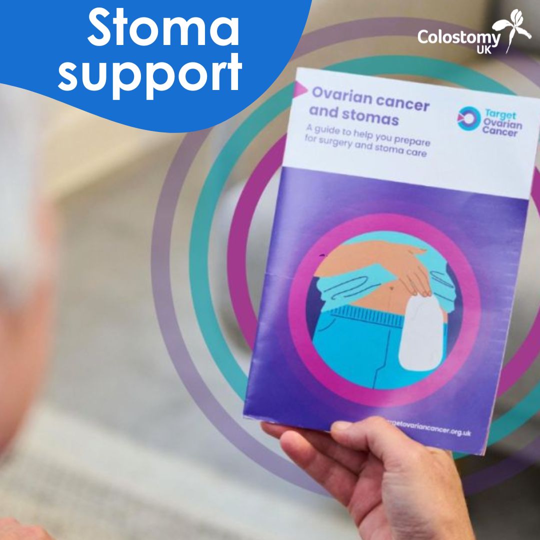 ColostomyUK (@colostomyuk) on Twitter photo Ovarian Cancer can sometimes lead to #stoma surgery. Our booklet, in partnership with <a href="/TargetOvarian/">Target Ovarian Cancer</a>, is a mini guide to navigating ovarian cancer and stomas, which you can download for free on our website: colostomyuk.org/information/a-…
#ovariancancer #stoma #support Ovarian Cancer can sometimes lead to #stoma surgery. Our booklet, in partnership with <a href="/TargetOvarian/">Target Ovarian Cancer</a>, is a mini guide to navigating ovarian cancer and stomas, which you can download for free on our website: colostomyuk.org/information/a-…
#ovariancancer #stoma #support