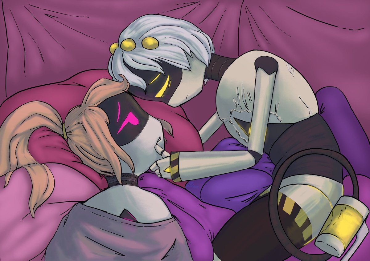 "It's not pretend, I don't pretend to care about people, Lizzy." #mdtwt #murderdrones #Vizzy