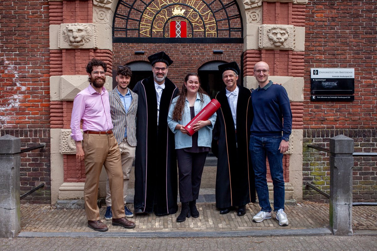 PhotoReAct (@photoreact1) on Twitter photo Congrats to another <a href="/PhotoReAct1/">PhotoReAct</a> PhD graduate!
Pauline Tenblad succesfully defended her PhD <a href="/UvA_Amsterdam/">UvA Amsterdam</a> last week and was surrounded by a bunch ESRs and coordinators <a href="/tnoel82/">Timothy Noël</a> and <a href="/chemguy_eli/">Eli Zysman-Colman</a> Congrats to another <a href="/PhotoReAct1/">PhotoReAct</a> PhD graduate!
Pauline Tenblad succesfully defended her PhD <a href="/UvA_Amsterdam/">UvA Amsterdam</a> last week and was surrounded by a bunch ESRs and coordinators <a href="/tnoel82/">Timothy Noël</a> and <a href="/chemguy_eli/">Eli Zysman-Colman</a>