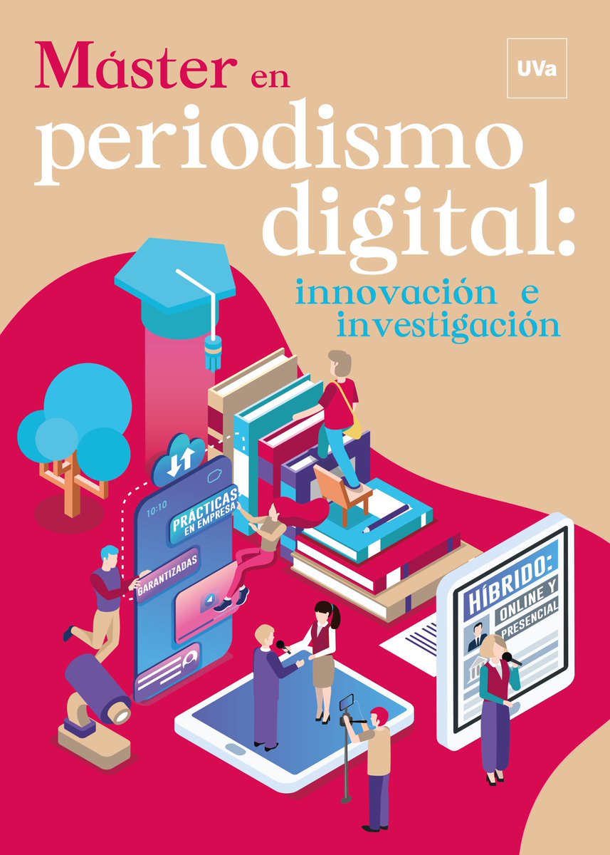 ɪɴɴᴏᴠᴀᴄɪóɴ + ɪɴᴠᴇꜱᴛɪɢᴀᴄɪóɴ + ᴄᴏᴍᴜɴɪᴄᴀᴄɪóɴ

📲 El Máster de #PeriodismoDigital de la #UVa te ofrece la conjunción perfecta para prepararte ante los retos de un escenario en continuo cambio.
¡Fórmate en #ComunicaciónDigital!

▪️2º plazo de matrícula: 18 al 22 julio