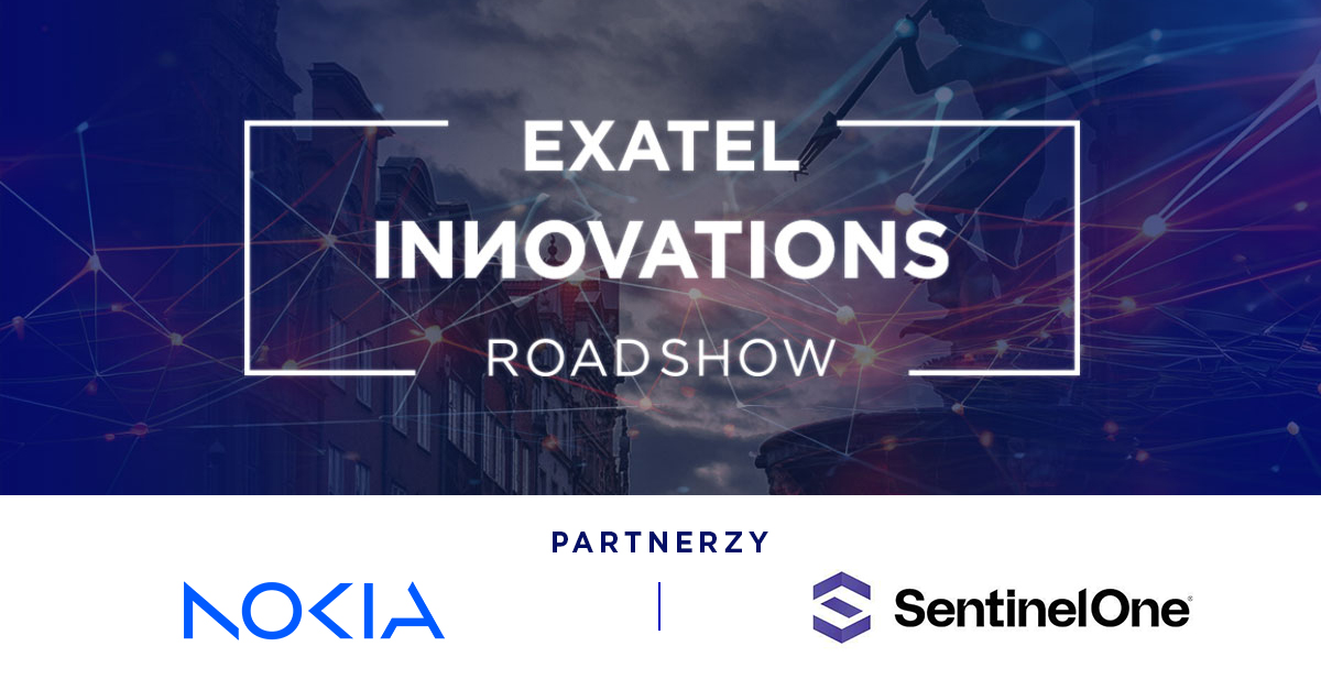 📣 Chcesz rozwijać firmę dzięki nowoczesnym technologiom? Nie przegap #EXATELInnovationsRoadshow. Zapisy już ruszyły:
exatel.pl/exatel-innovat…

W ramach cyklu odwiedzimy 5 miast:
✔️#Wrocław – 3 czerwca,
✔️#Katowice – 4 czerwca,
✔️#Kraków – 5 czerwca,
✔️#Poznań – 10 czerwca,