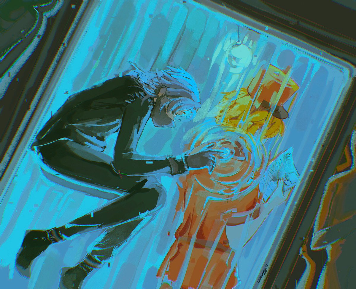 ‘I seek after a man with no reason but out of an intangible desire… A desire drowning me in its oceanic depths.’

#IdentityV #AesVic #AesopCarl #VictorGrantz