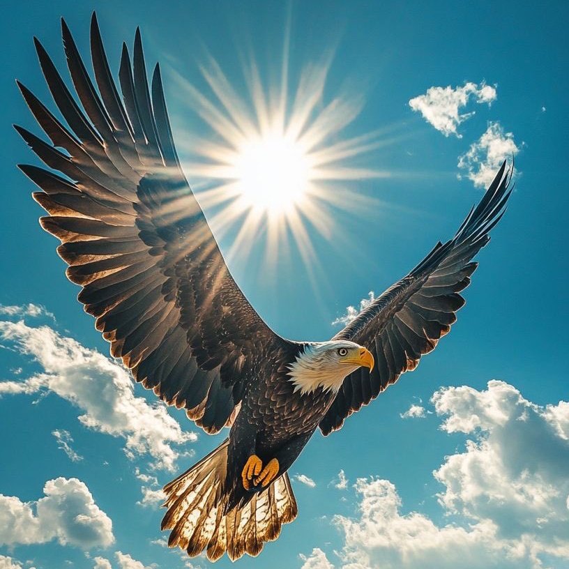 Good morning!!!!!
"Rise above the clouds and soar toward your dreams. Wishing all my amazing followers strength, vision, and freedom today!"