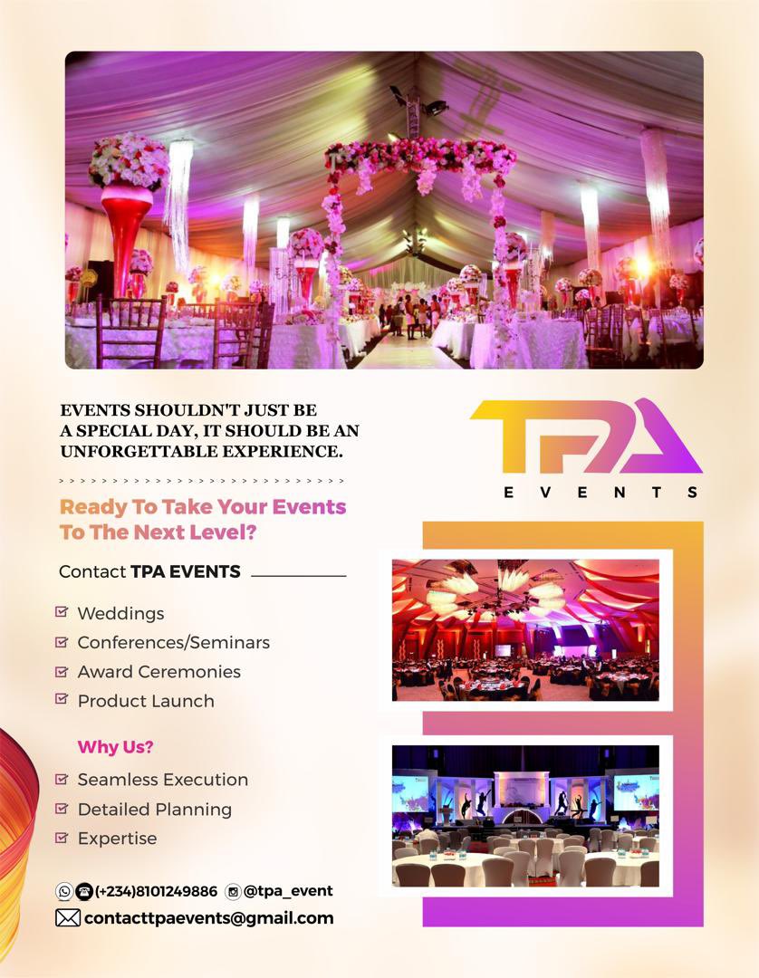 TpaEvents's tweet photo. We’re TPA Events—bringing your vision to life with detailed planning &amp; unforgettable experiences. 

From weddings to corporate events, we create timeless moments for you and your guests.

Follow us for event inspo, tips, and BTS magic! ✨

#Events #TPAEvents https://t.co/jjK0KPtSHh