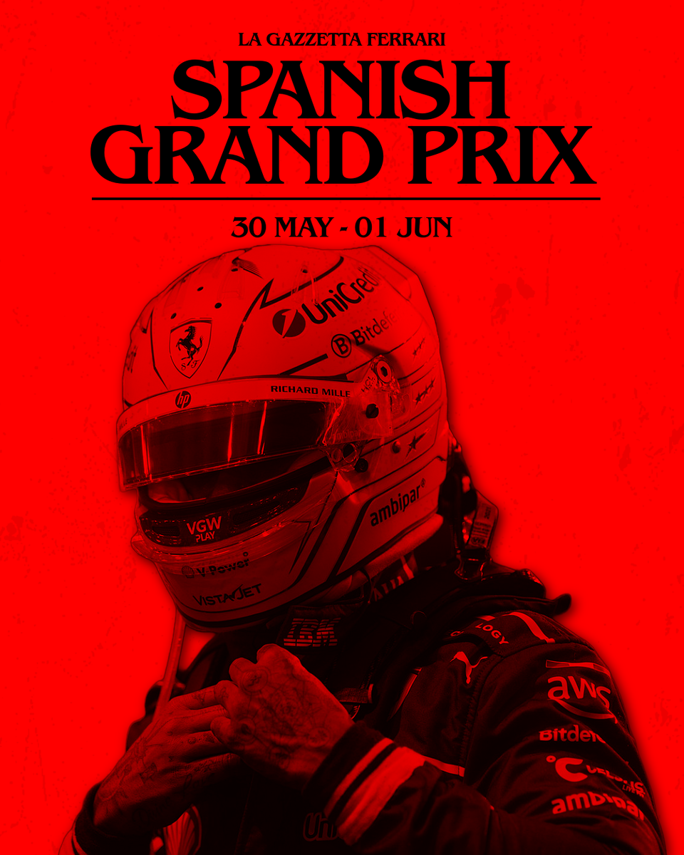 GazzettaFerrari's tweet photo. IT'S RACE WEEK 🇪🇸 https://t.co/Fpmj6b5A7J