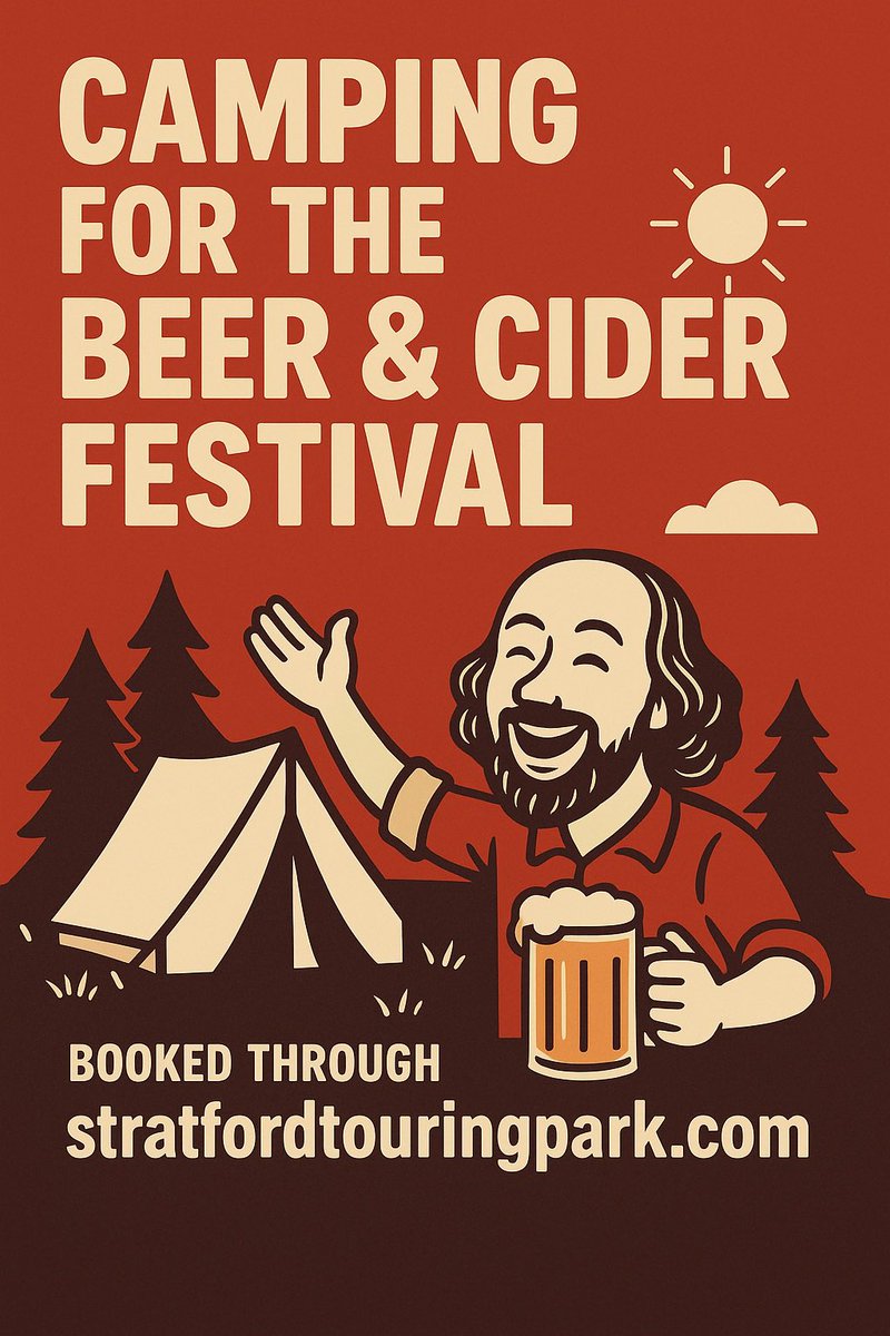 SoABeerFestival's tweet image. Under 2 weeks to go!

Tickets: tckty.camra.org.uk/e/373/stratfor… 

stratfordbeerfestival.org.uk

#StratfordBeerFest #CAMRABeerFest #RealAleLovers #CiderSeason #ShakespearePints
